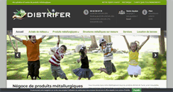 Desktop Screenshot of distrifer.fr